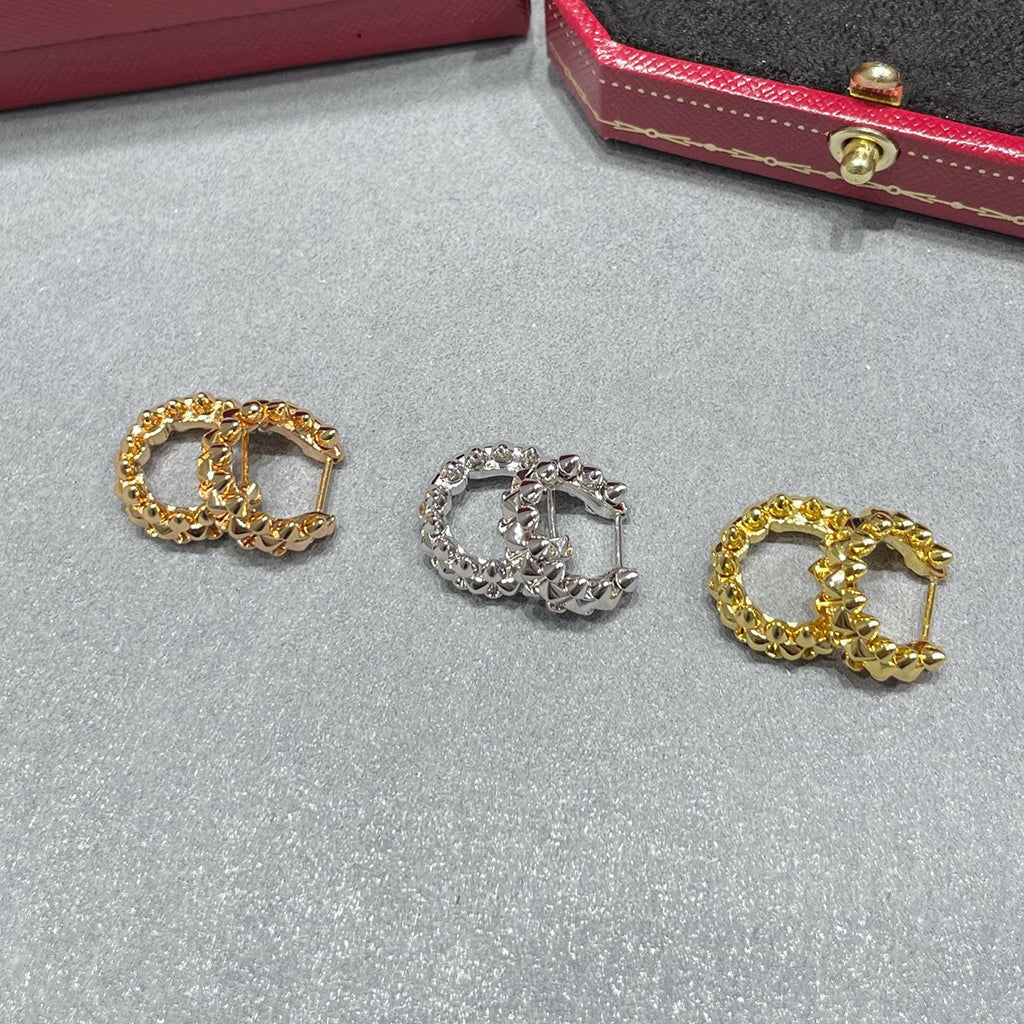 [Lumi Jewelery]CLASH MINI HOOP EARRINGS