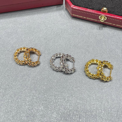 [Lumi Jewelery]CLASH MINI HOOP EARRINGS