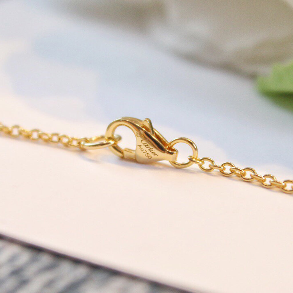 [Lumi Jewelery]LOVE DOUBLE RING NECKLACE