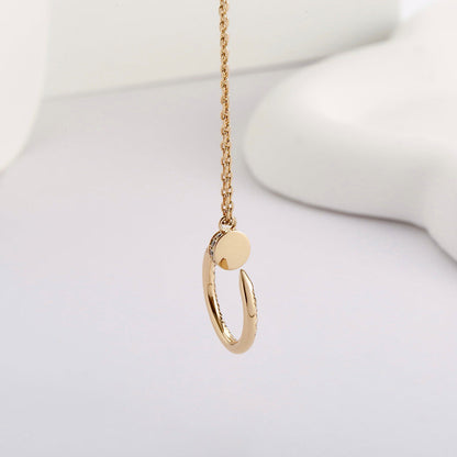 [Lumi Jewelery]JUSTE NECKLACE FULL DIAMOND