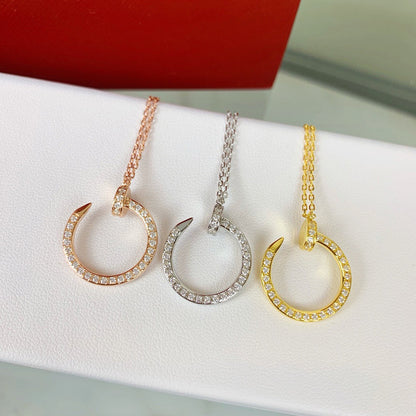 [Lumi Jewelery]JUSTE NECKLACE FULL DIAMOND