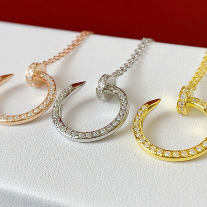 [Lumi Jewelery]JUSTE NECKLACE FULL DIAMOND