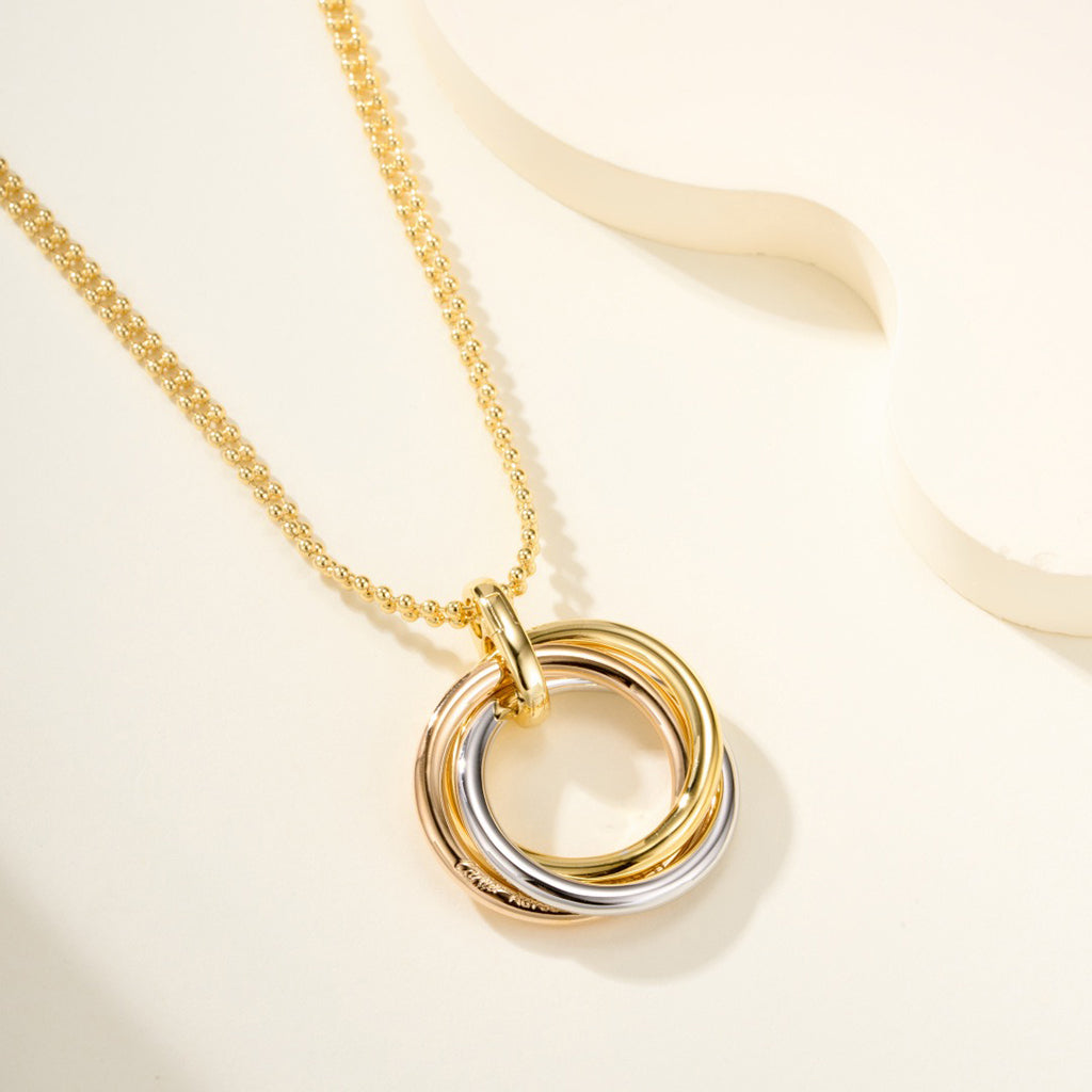 [Lumi Jewelery]TRINITY LARGE NECKLACE
