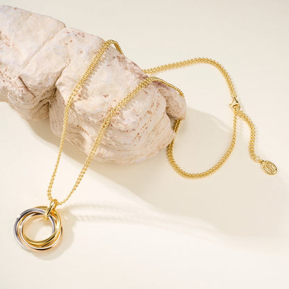 [Lumi Jewelery]TRINITY LARGE NECKLACE