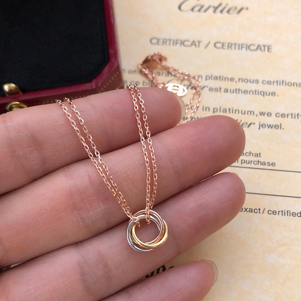 [Lumi Jewelery]TRINITY MINI NECKLACE