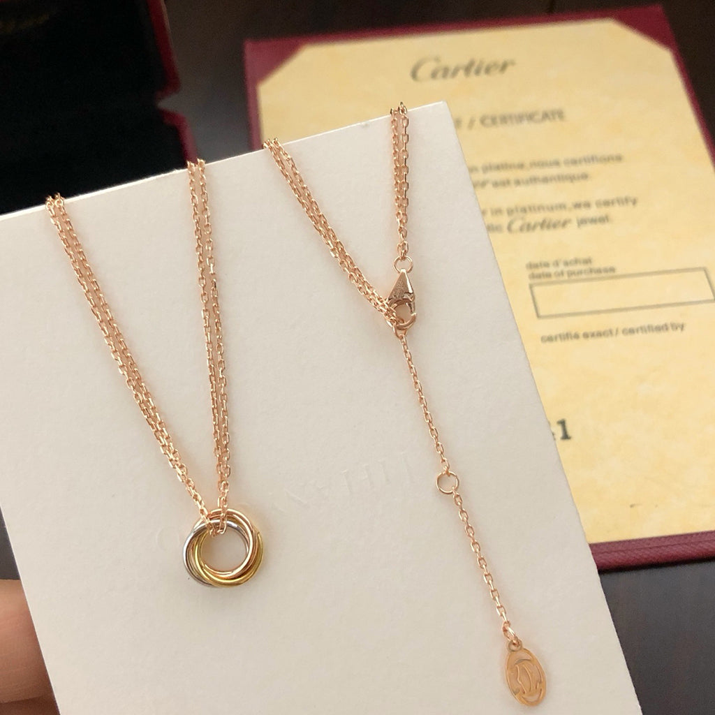 [Lumi Jewelery]TRINITY MINI NECKLACE