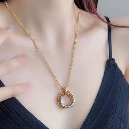 [Lumi Jewelery]TRINITY LARGE NECKLACE