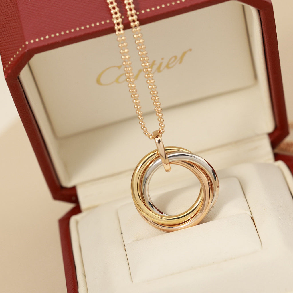 [Lumi Jewelery]TRINITY LARGE NECKLACE