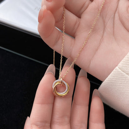 [Lumi Jewelery]TRINITY SMALL NECKLACE