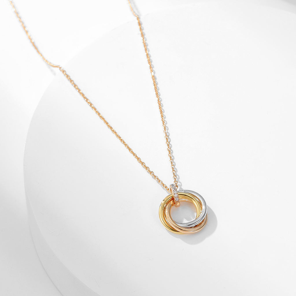 [Lumi Jewelery]TRINITY SMALL NECKLACE