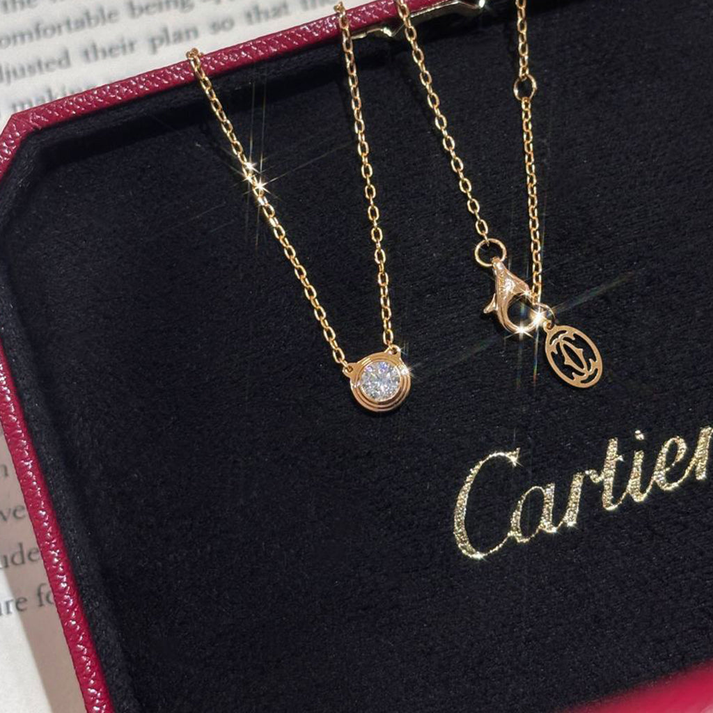 [Lumi Jewelery]DAMOUR DIAMOND NECKLACE