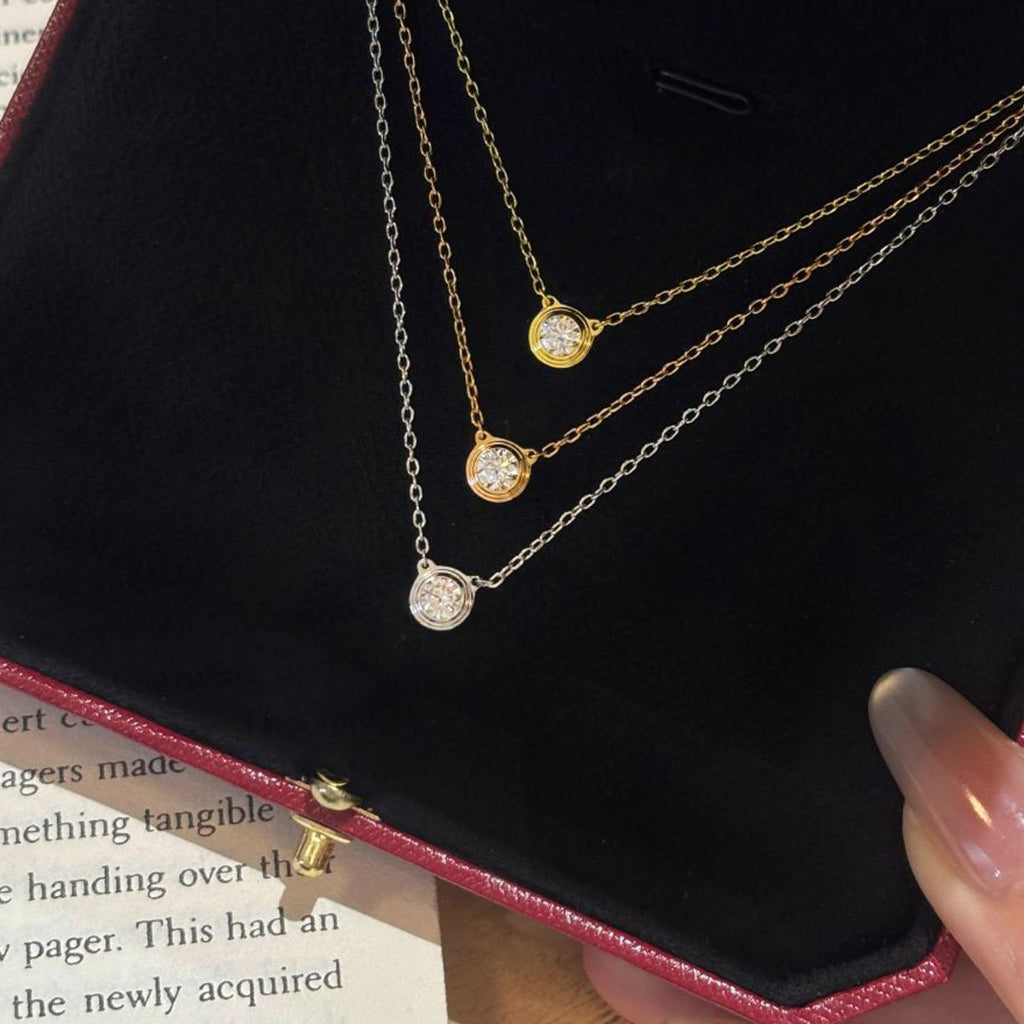 [Lumi Jewelery]DAMOUR DIAMOND NECKLACE