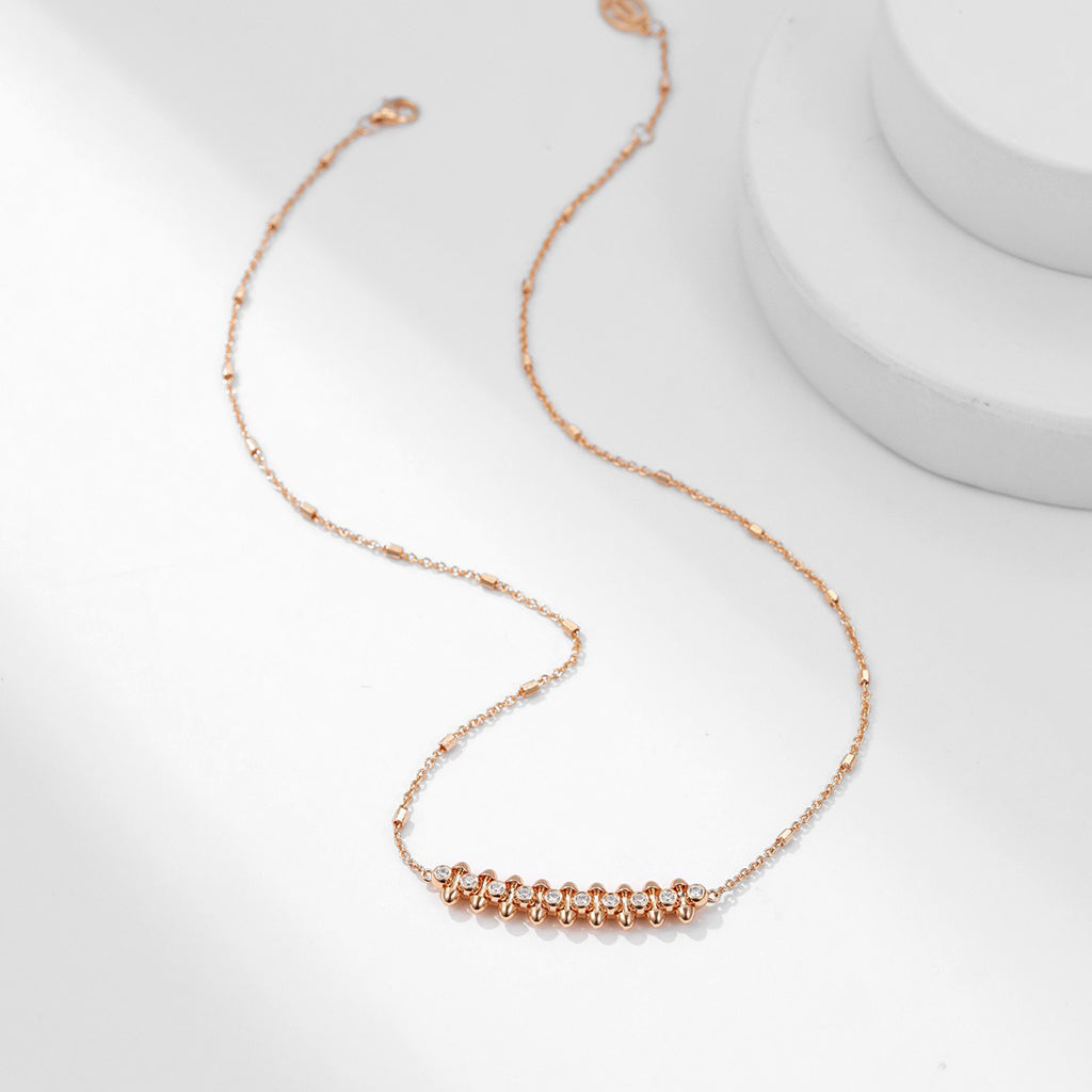 [Lumi Jewelery]CLASH  MEDIUM DIAMOND NECKLACE