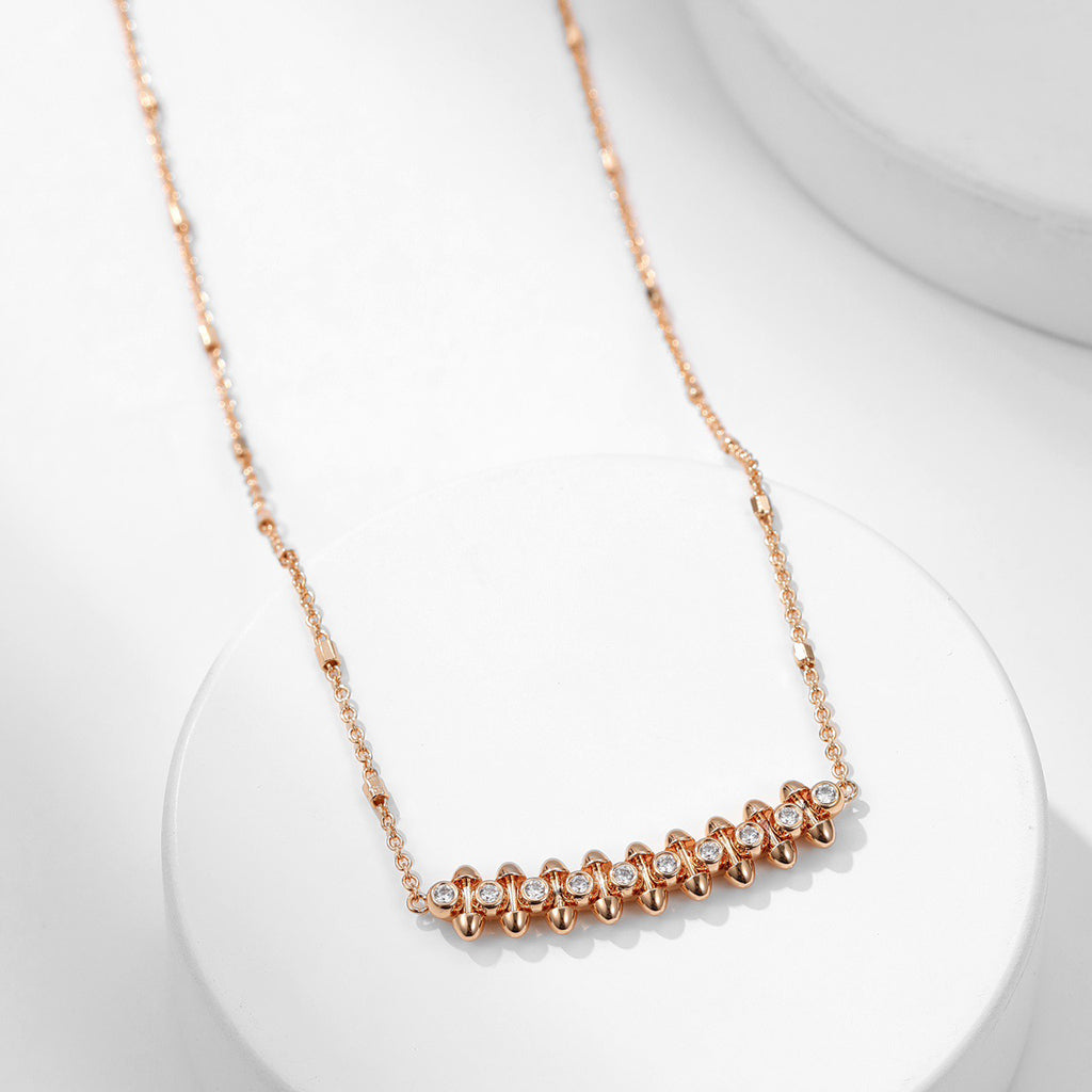 [Lumi Jewelery]CLASH  MEDIUM DIAMOND NECKLACE