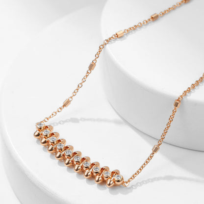 [Lumi Jewelery]CLASH  MEDIUM DIAMOND NECKLACE