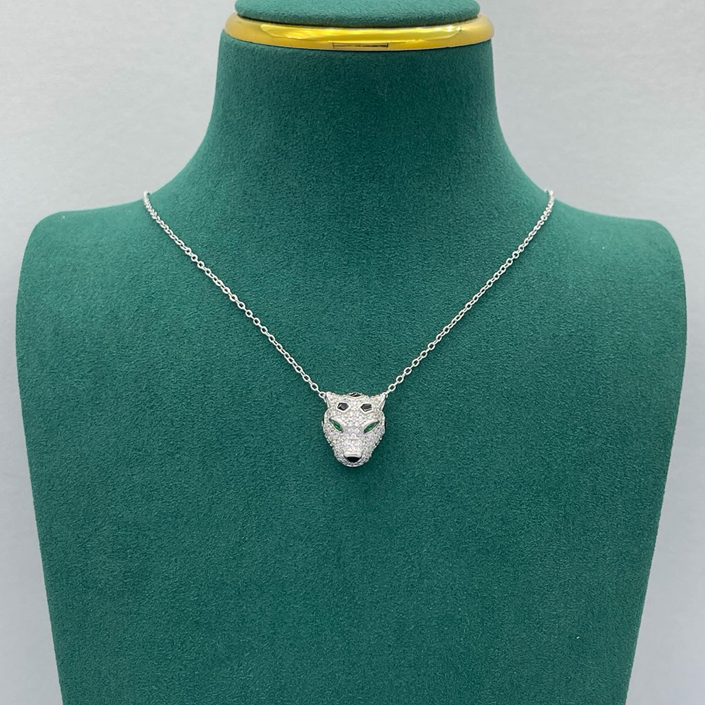 [Lumi Jewelery]PANTHERE FULL DIAMOND NECKLACE