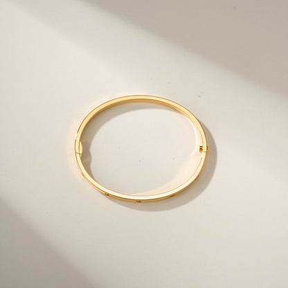 [Lumi Jewelery]LOVE BRACELET 3.65MM 10 DIAMONDS