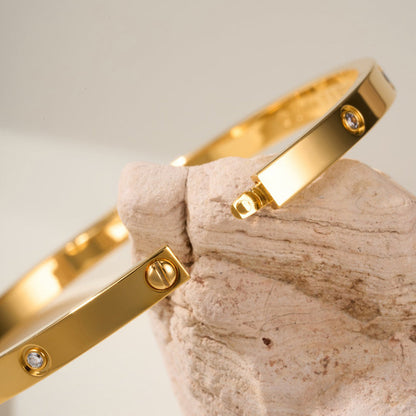 [Lumi Jewelery]LOVE BRACELET 3.65MM 10 DIAMONDS
