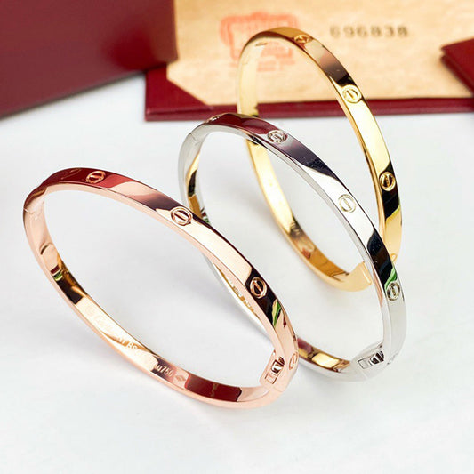 [Lumi Jewelery]LOVE BRACELET 3.65MM NO DIAMONDS