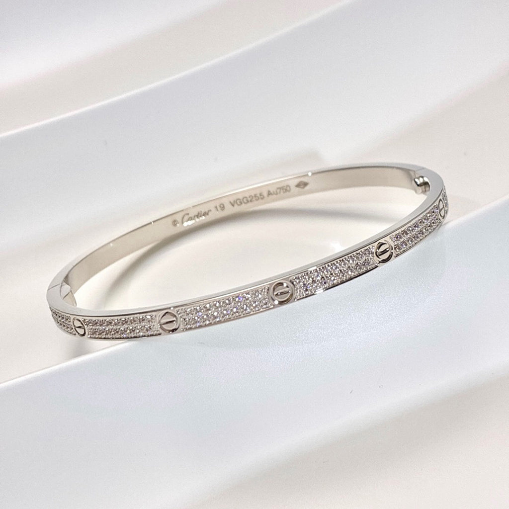 [Lumi Jewelery]LOVE BRACELET 3.65MM DIAMOND-PAVED