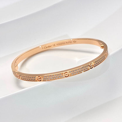 [Lumi Jewelery]LOVE BRACELET 3.65MM DIAMOND-PAVED