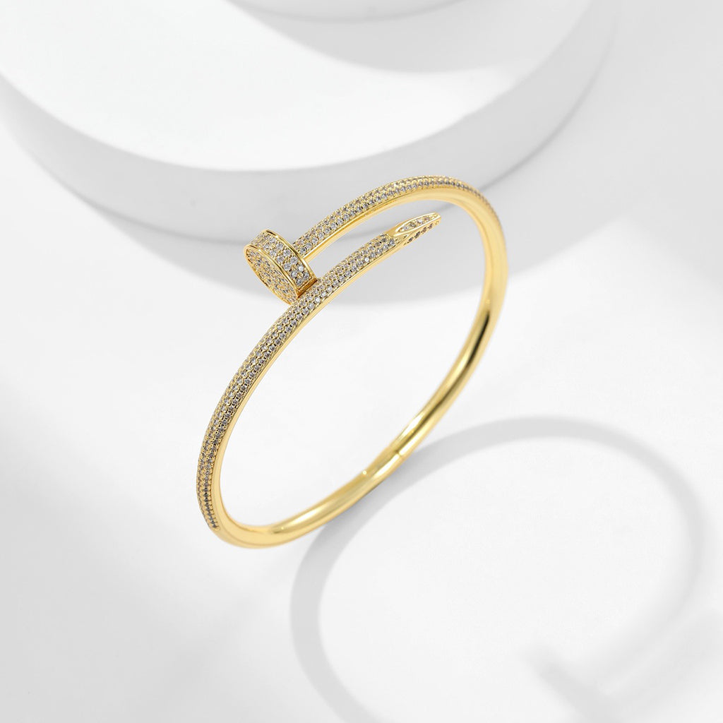 [Lumi Jewelery]JUSTE BRACELET 3.5MM ALL DIAMONDS