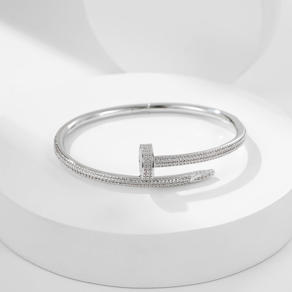 [Lumi Jewelery]JUSTE BRACELET 3.5MM ALL DIAMONDS