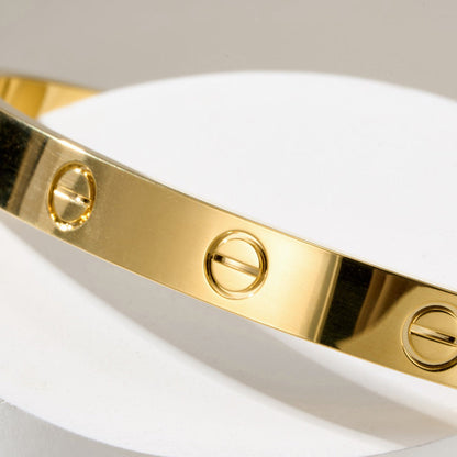 [Lumi] LOVE BRACELET 6.1MM OPEN CUFF