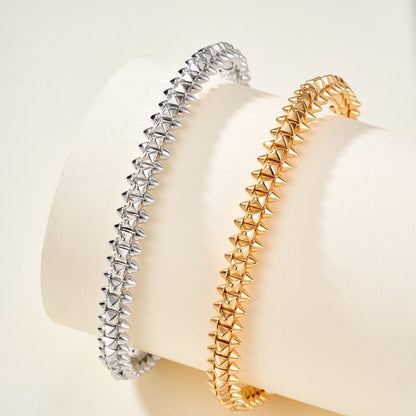 [Lumi Jewelery]CLASH  BRACELET MEDIUM 8MM