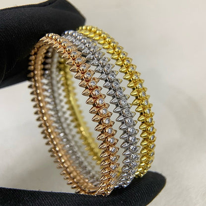 [Lumi Jewelery]CLASH  BRACELET 8MM DIAMONDS