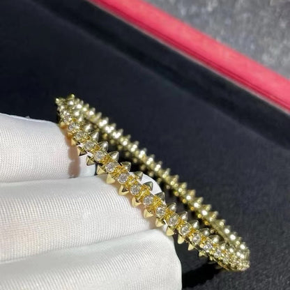 [Lumi Jewelery]CLASH  BRACELET 8MM DIAMONDS