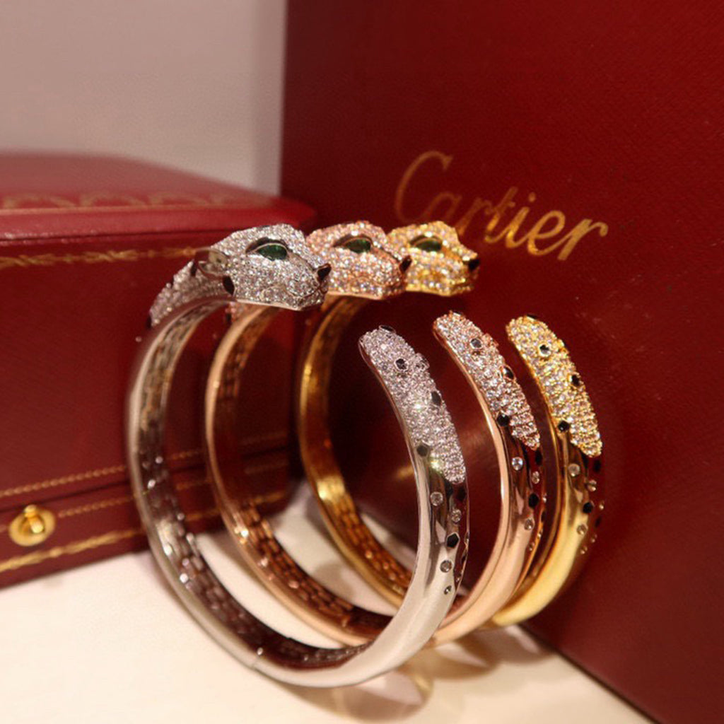 [Lumi Jewelery]PANTHERE BIG BRACELET DIAMONDS