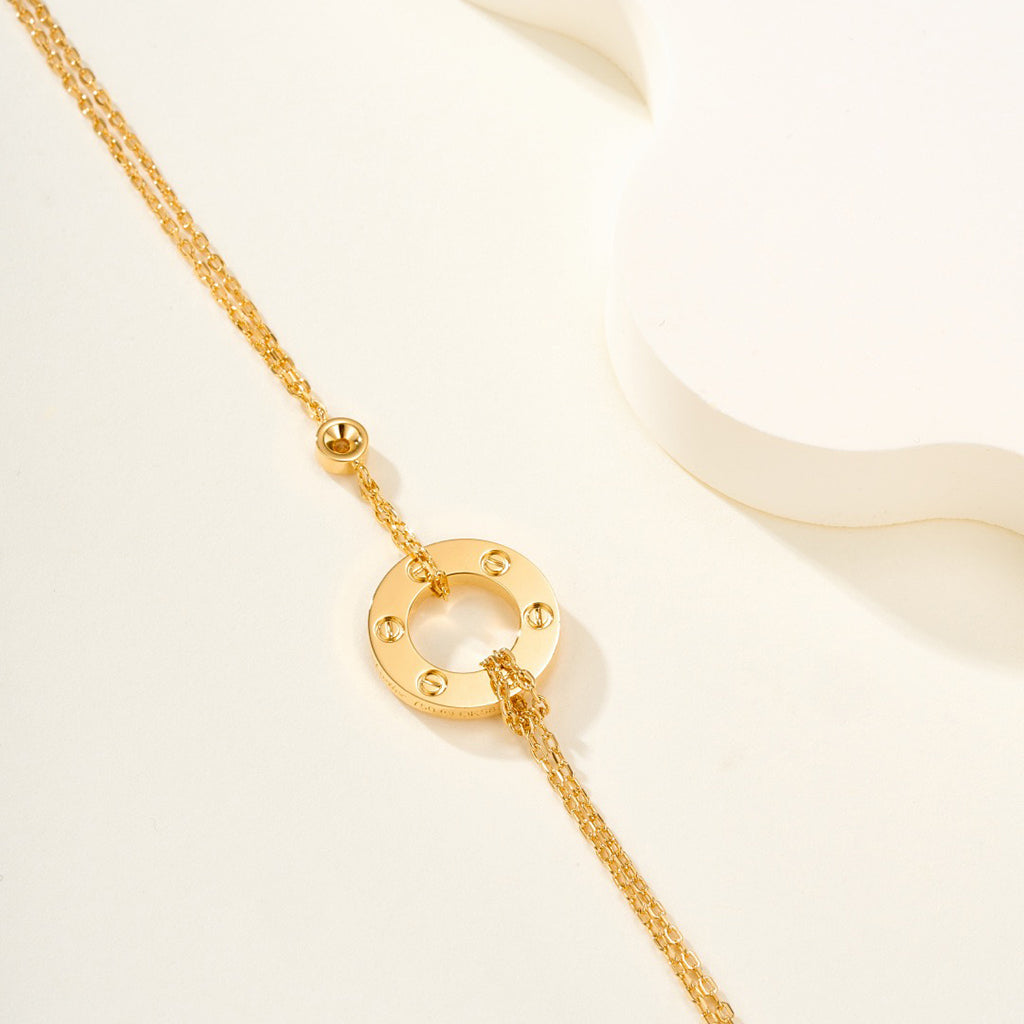 [Lumi Jewelery]LOVE BRACELET 2 DIAMOND