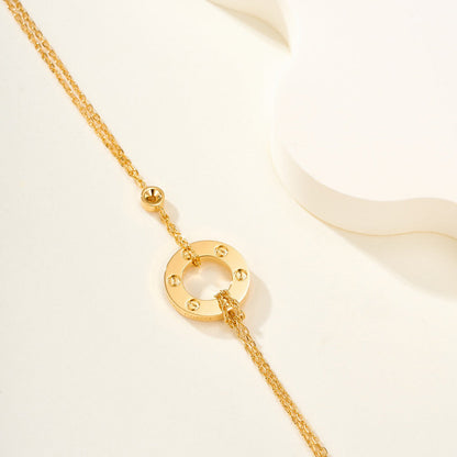 [Lumi Jewelery]LOVE BRACELET 2 DIAMOND