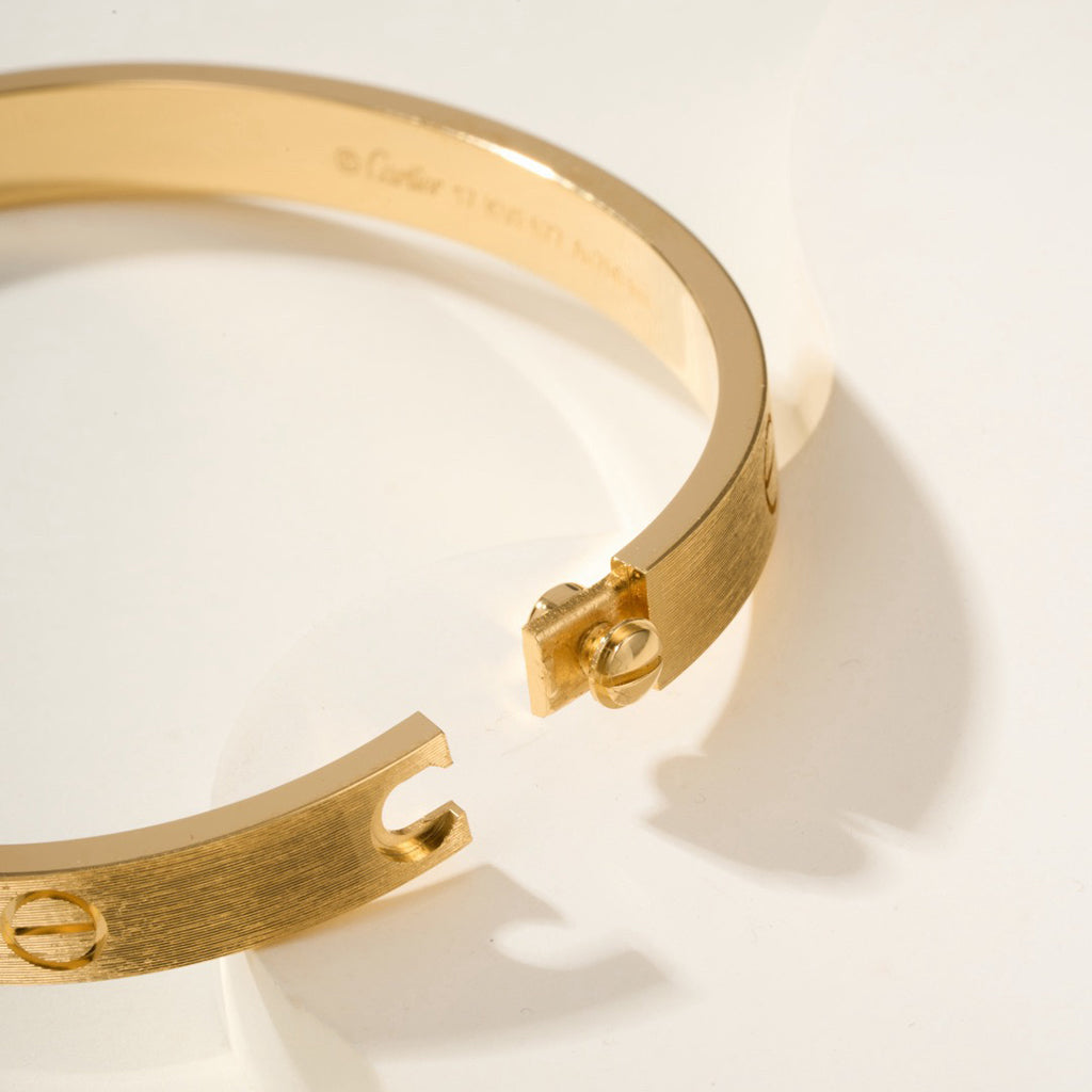 [Lumi Jewelery]LOVE BRACELET 6.1MM BRUSHED