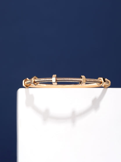 [Lumi Jewellery]CT- Ecrou Collection Nut & Screw Bracelet