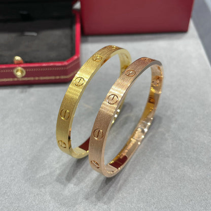 [Lumi Jewelery]LOVE BRACELET 6.1MM BRUSHED
