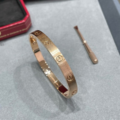 [Lumi Jewelery]LOVE BRACELET 6.1MM BRUSHED