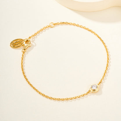[Lumi Jewelery]DAMOUR BRACELET 1 DIAMOND