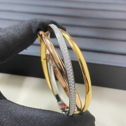 [Lumi Jewelery]TRINITY 2.8MM SMALL BRACELET