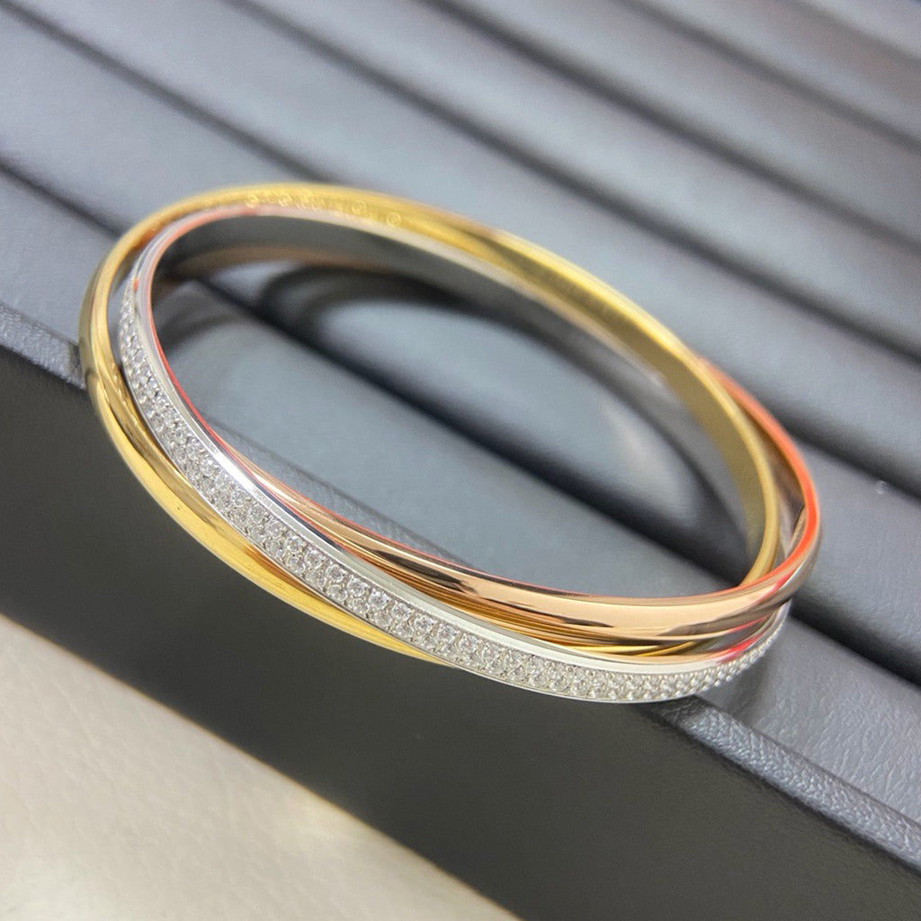 [Lumi Jewelery]TRINITY 2.8MM SMALL BRACELET