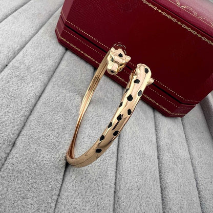 [Lumi Jewelery]PANTHERE DOUBLE HEADED OPEN BRACELET