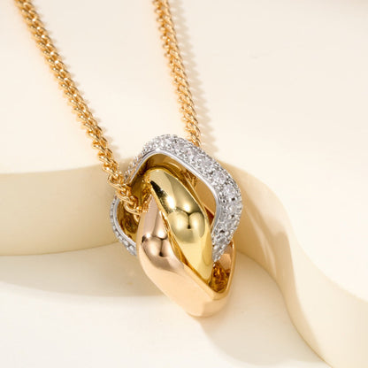 [Lumi Jewelery]TRINITY CUSHION NECKLACE COLLECTION