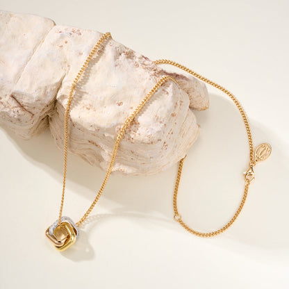 [Lumi Jewelery]TRINITY CUSHION NECKLACE COLLECTION