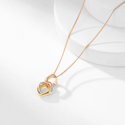 [Lumi Jewelery]TRINITY CUSHION NECKLACE COLLECTION