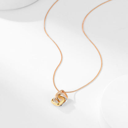 [Lumi Jewelery]TRINITY CUSHION NECKLACE COLLECTION