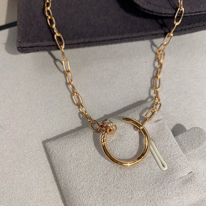 [Lumi] JUSTE NECKLACE FULL DIAMONDS