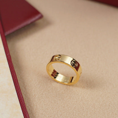 [Lumi Jewelery]LOVE RING 5.5MM NO DIAMOND