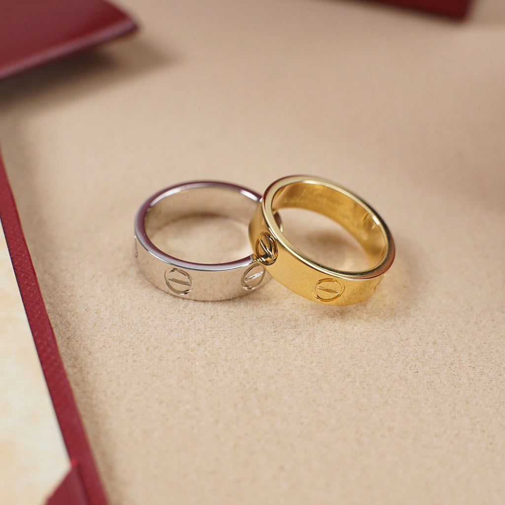 [Lumi Jewelery]LOVE RING 5.5MM NO DIAMOND