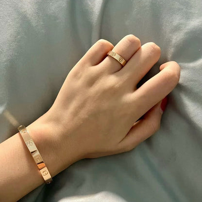 [Lumi Jewelery]LOVE RING 3.6 MM NO DIAMOND
